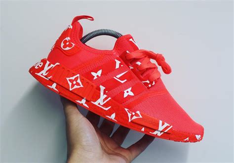 supreme x lv x adidas schuhe|supreme louis vuitton slippers.